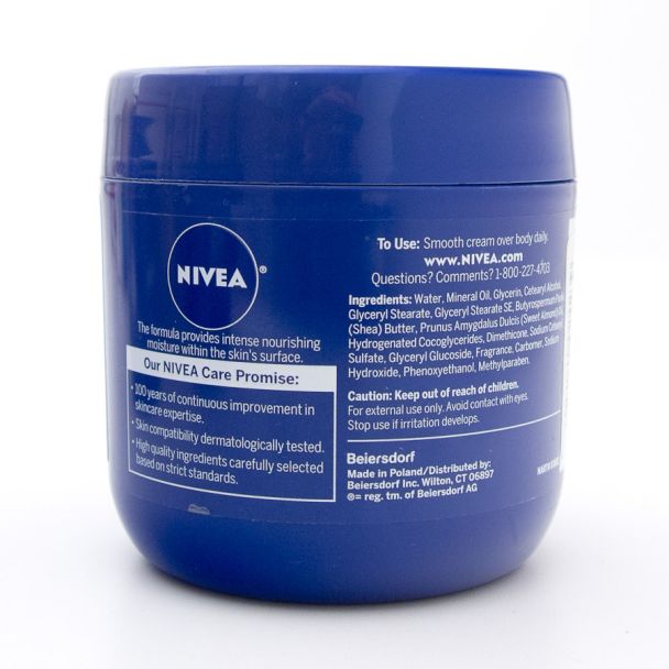 Nivea Body Cream Essentially Enrich Almond Oil net wt 13.5 oz