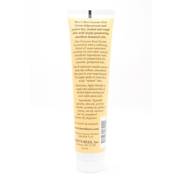 Burt's Bees Coconut Foot Creme with Vitamin E 4.3 oz
