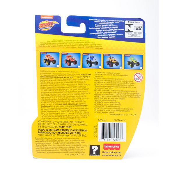 Fisher-Price Nickelodeon Blaze and the Monster Machines Racing Flag Crusher