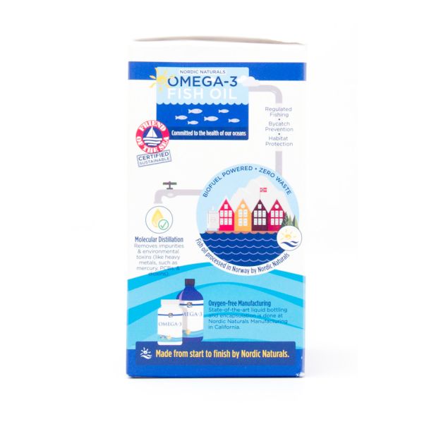 Nordic Naturals Omega-3 690mg Omega-3 Dietary Supplement 60 Softgels