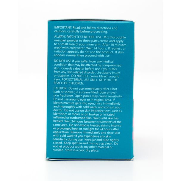 Jolen Creme Bleach Sensitive Formula + Aloe Vera 1.2 oz Creme / 0.30  oz Accelerator
