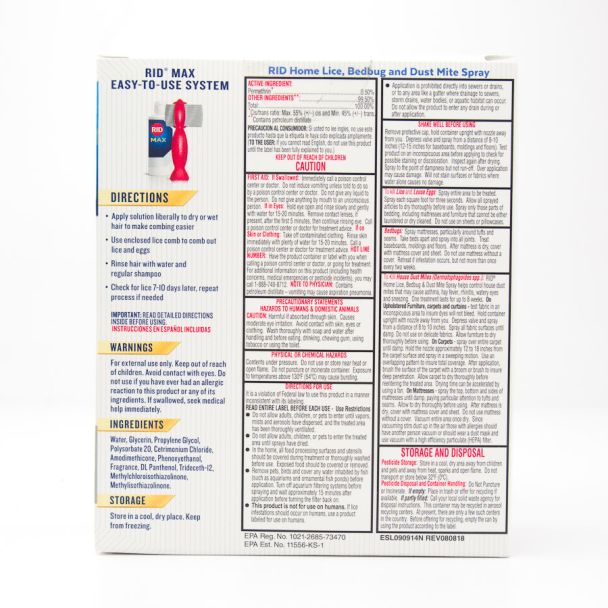 RID Max Complete Lice Removal Kit
