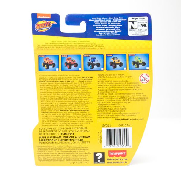 Fisher-Price Nickelodeon Blaze and the Monster Machines Drag Race Blaze