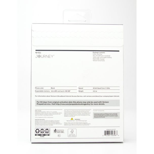 Verizon Prepaid by T-Mobile Orbic Journey LTE Flip Phone