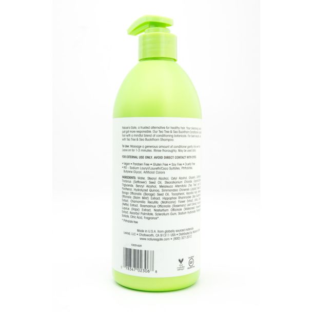 Nature's Gate Conditioner for Oily Hair Tea Tree & Sea Buckthorn 18 fl oz