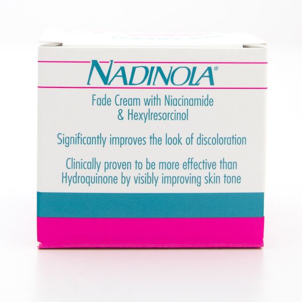 Nadinola Extra Strength Skin Discoloration Fade Cream net wt 2.25 oz