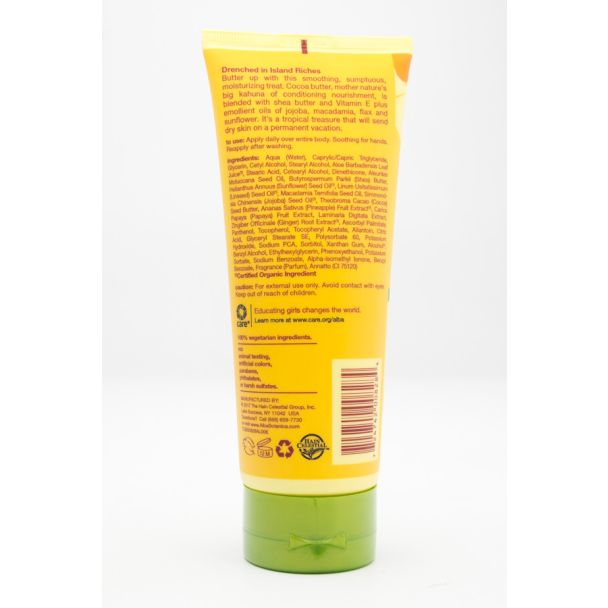 Alba Botanical Hawaiian Hand & Body Lotion Replenishing Cocoa Butter net wt 198 g (4 oz)