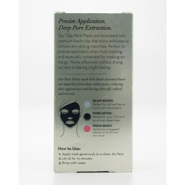 Olay Masks Clay Stick Pure Detox Black Charcoal net wt 48 g (1.7 oz)