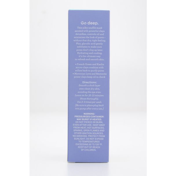Bliss Pore Patrol Deep Detox Four-Clay Souffle Mask net wt 2 oz (57 mL)