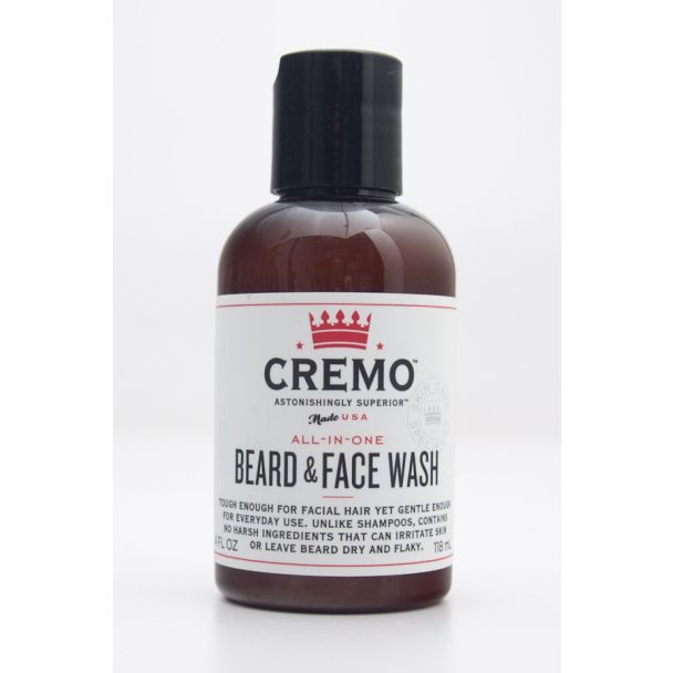 Cremo All-in-One Beard & Face Wash 4 fl oz
