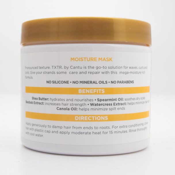 Cantu TXTR by Cantu Strengthen + Restore Moisture Mask net wt 14 oz