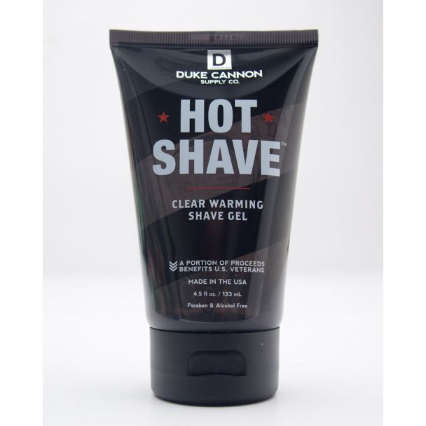 Duke Cannon Supply Co. Hot Shave Clear Warming Shave Gel 4.5 fl oz