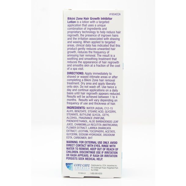 Bikini Zone Hair Growth Inhibitor Sensitive Formula 1 fl oz