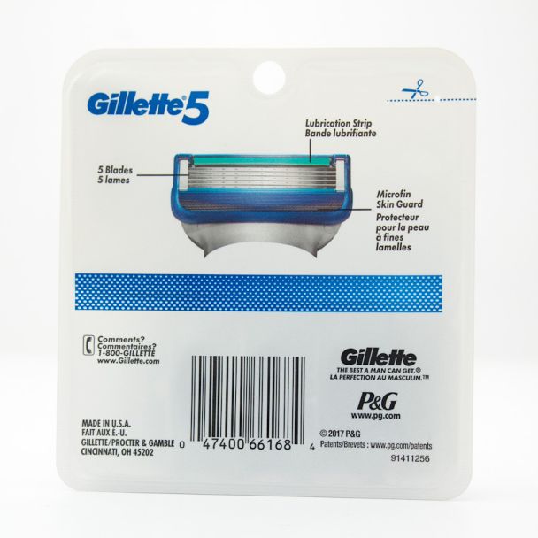 Gillette Gillette5 Razor Blade Refill 4 Cartridges