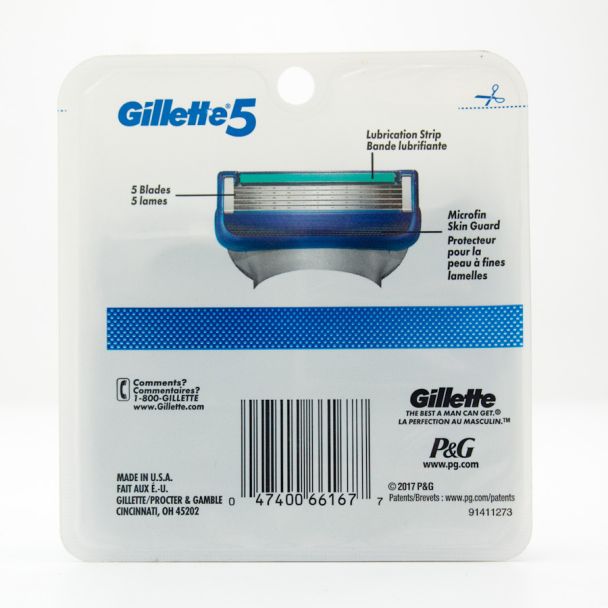 Gillette Gillette5 Razor Blade Refill 8 Cartridges