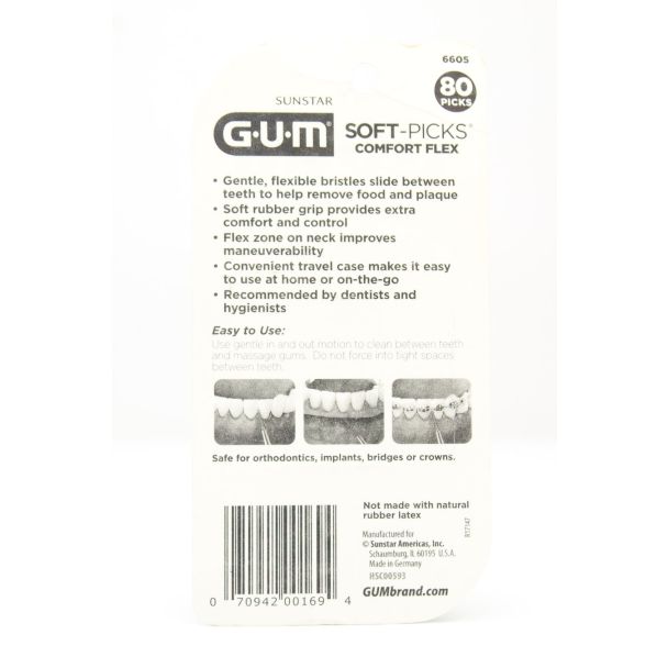 Gum Soft-Picks Comfort Flex 80 Picks
