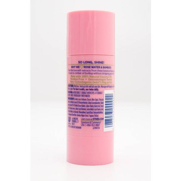 St. Ives Cleansing Stick Rose Water & Bamboo net wt 1.59 oz