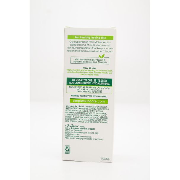 Simple Kind to Skin Replenishing Rich Moisturizer 4.2 fl oz