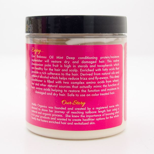 Mielle Organics Babassu Oil Mint Deep Conditioner 8 fl oz (240 mL)