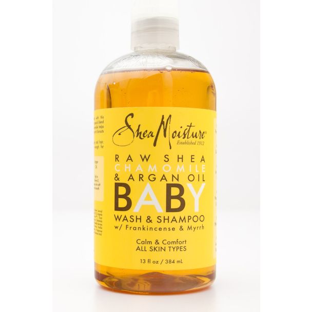 Shea Moisture Raw Shea Chamomile & Argan Oil Baby Wash & Shampoo 13 fl oz