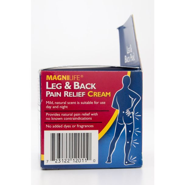 Magnilife Leg & Back Pain Relief Cream net wt 4 oz