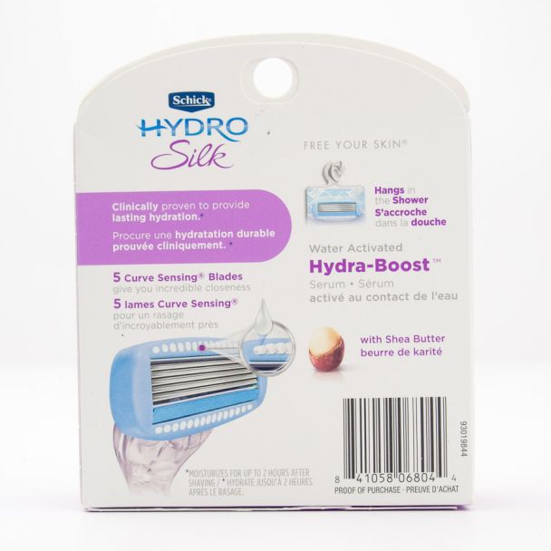 Schick Hydro Silk Razor Blade 6 Cartridges
