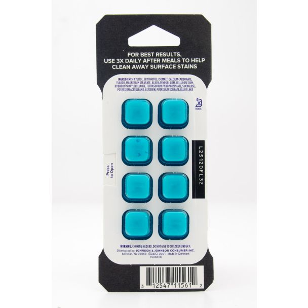 Listerine Polar Mint Whitening Ready! Tabs 8 Chewable Tablets