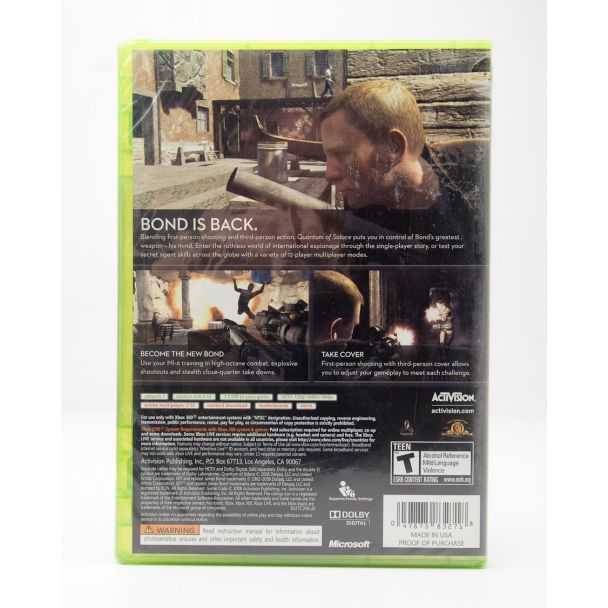 007 Quantum of Solace for Microsoft Xbox 360