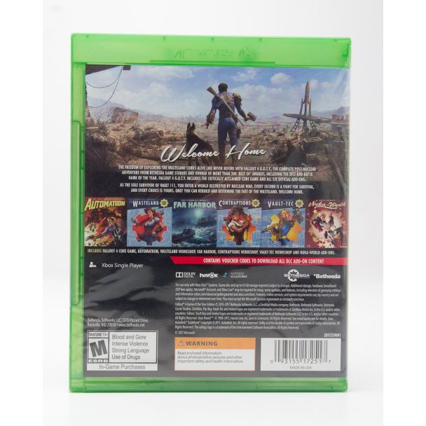 Fallout 4 G.O.T.Y. Game of the Year Edition for Microsoft Xbox One