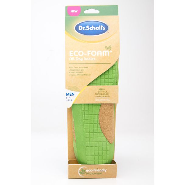 Dr. Scholl's Eco-Foam All-Day Insoles 1 Pair Men's 8-14