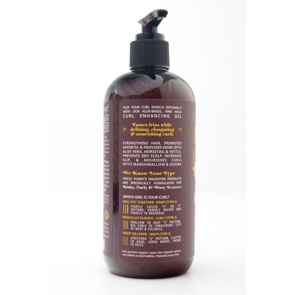 Uncle Funky's Daughter Curly Magic Curl Stimulator for Kinky, Curly & Wavy Textures 12 fl oz