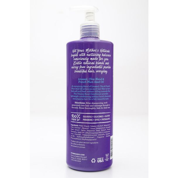 Not Your Mother's Linseed, Chia Blend & French Plum Seed Oil Volume Boost Conditioner 16 fl oz