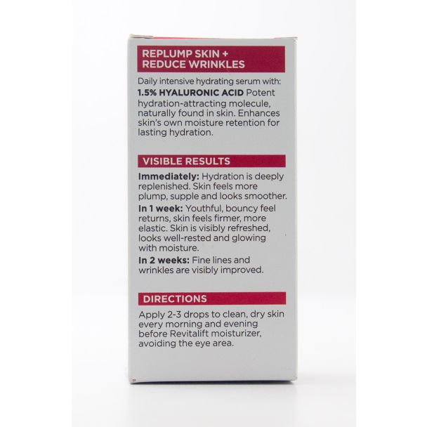 L'Oreal Revitalift Derm Intensive Hyaluronic Acid Serum Trial Size 0.5 fl oz