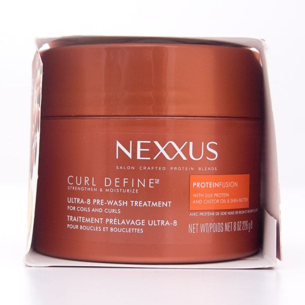 Nexxus Curl Define Strengthen & Moisturize Ultra-8 Pre-Wash Treatment net wt 8 oz