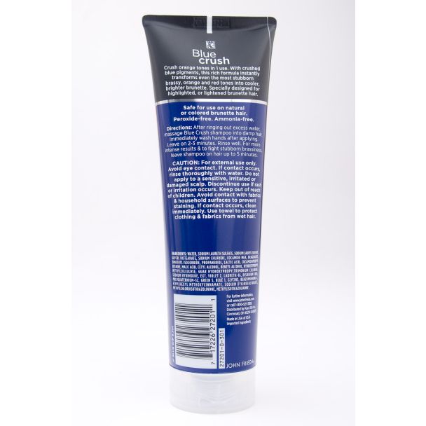 John Frieda Blue Crush for Brunettes Blue Shampoo 8.3 fl oz