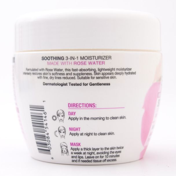 Garnier SkinActive Soothing 3-in-1 Moisturizer Day/Night-Mask with Rose Water 6.7 fl oz
