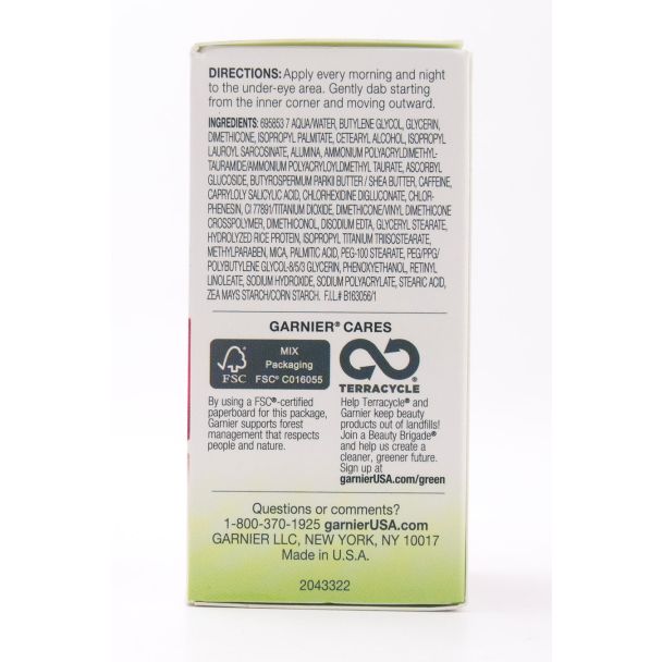 Garnier SkinActive Ultra-Lift Eye Anti-Wrinkle Firming Eye Cream 0.5 fl oz