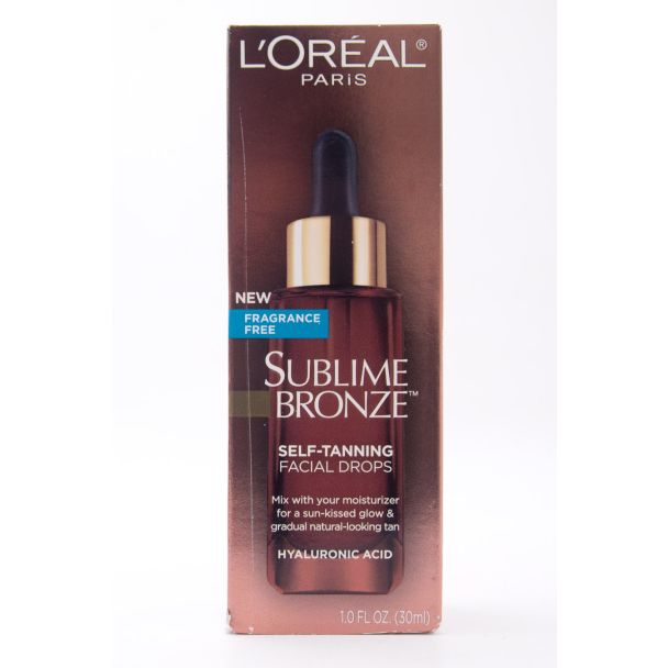 L'Oreal Fragrance Free Sublime Bronze Self-tanning Facial Drops 1 fl oz
