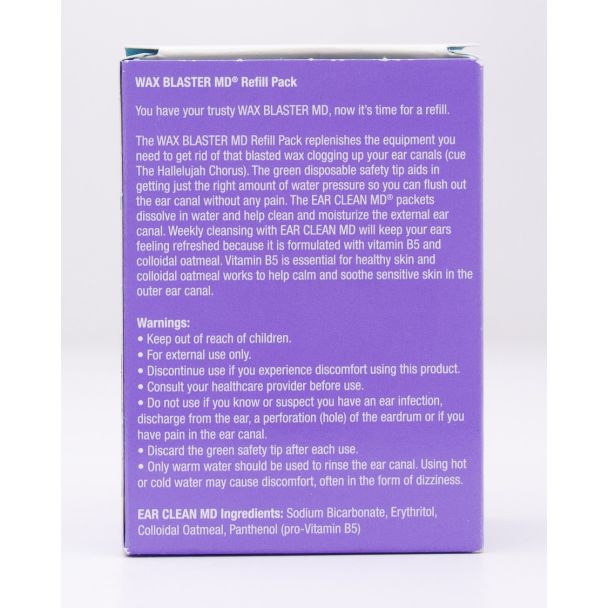 Wax Blaster MD Refill Pack 12 Premixed Sticks & 6 Green Safety Tips