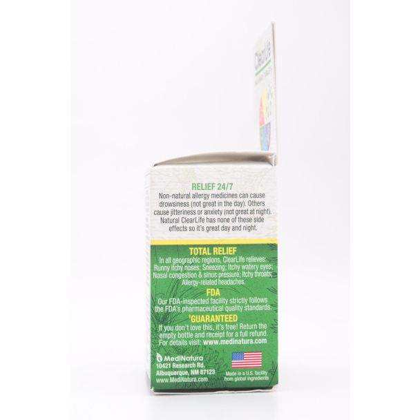 T-Relief ClearLife Allergy Tablets Extra Strength 60 Tablets