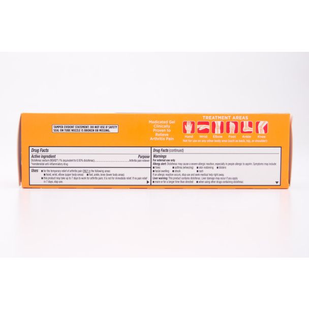 Walgreens Diclofenac Gel Anti-inflammatory for Arthritis Pain Net wt 1.76 oz