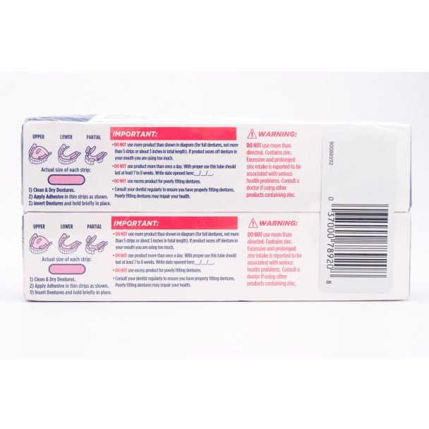 Fixodent Ultra Max Hold Dental Adhesive Cream Value Pack 2 x net wt 2.2 oz Tubes