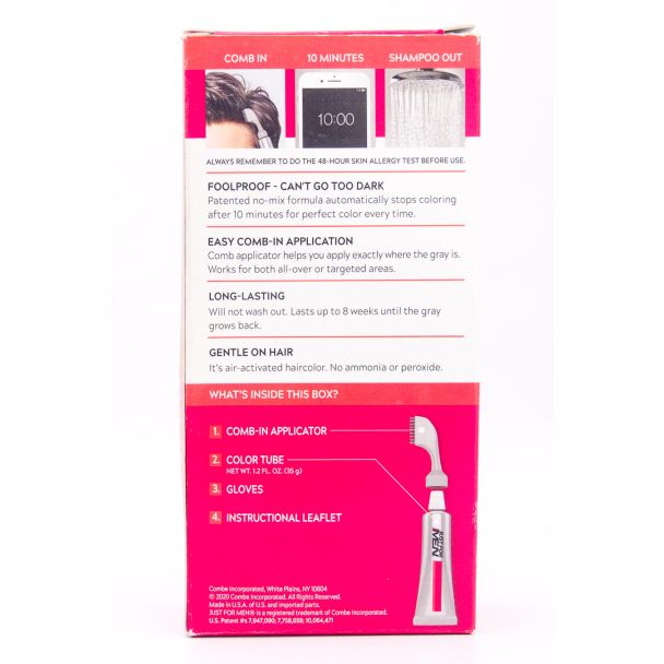 Just For Men Easy Comb-In Color A-25 Light Brown Single Application Kit