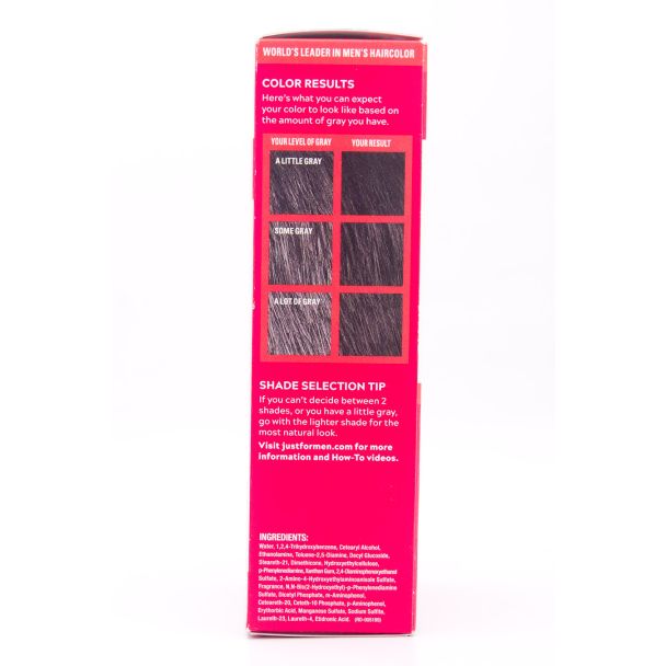 Just For Men Easy Comb-In Color A55 Real Black net wt 1.2 oz