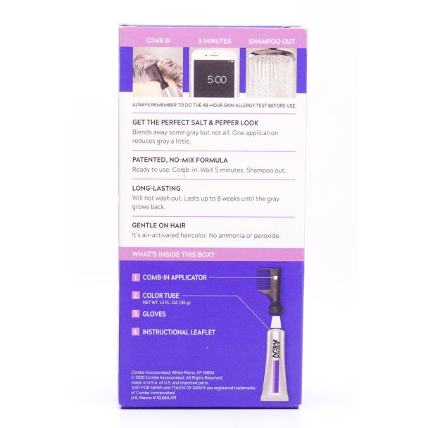 Just For Men Touch of Gray T-25 Light Brown Single Application Kit