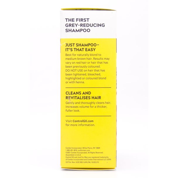 Just For Men Control GX Grey Reducing Shampoo for Lighter Shades 118 mL (4 fl oz)