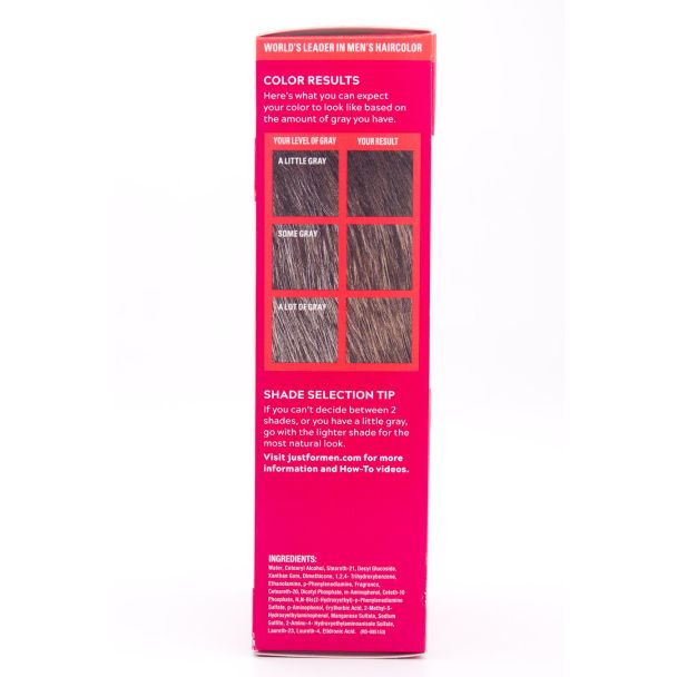 Just For Men Easy Comb-In Color A-35 Medium Brown Multiple Application Kit