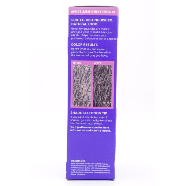 Just For Men Touch of Gray T-55 Black Hair Color Single Application Kit