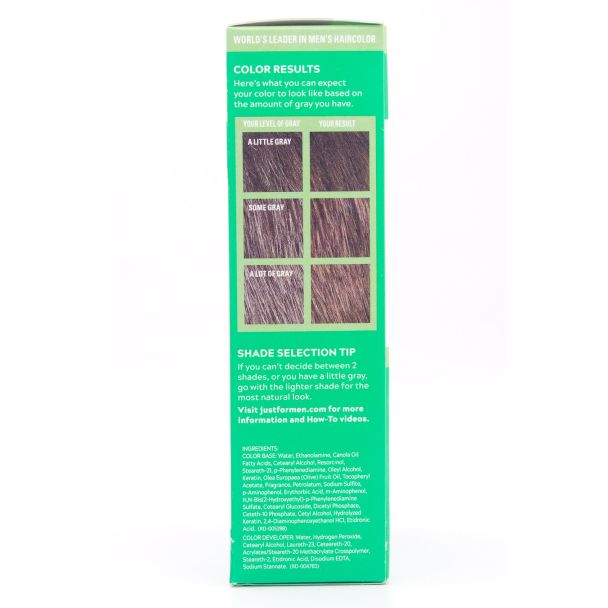 Just For Men Shampoo-In Color H-35 Medium Brown Single Application Kit