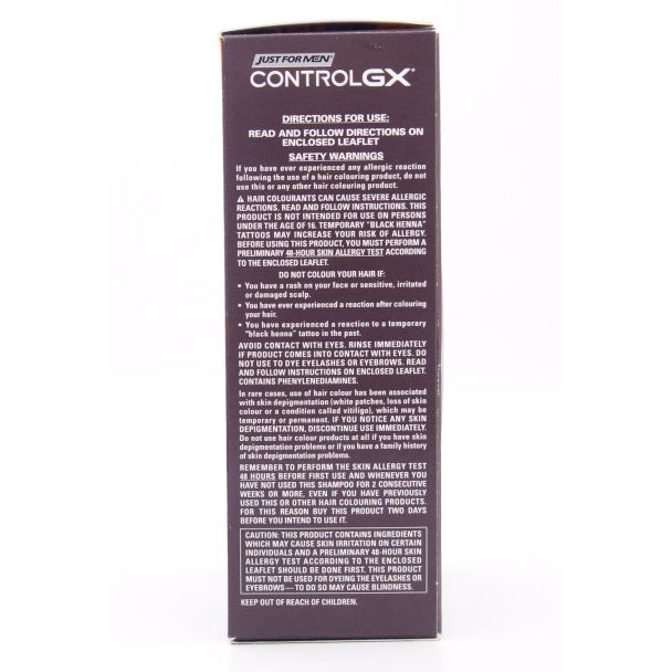 Just For Men Control GX Grey Reducing 2 in 1 Shampoo and Conditioner for Any Shade of Hair 4 fl oz